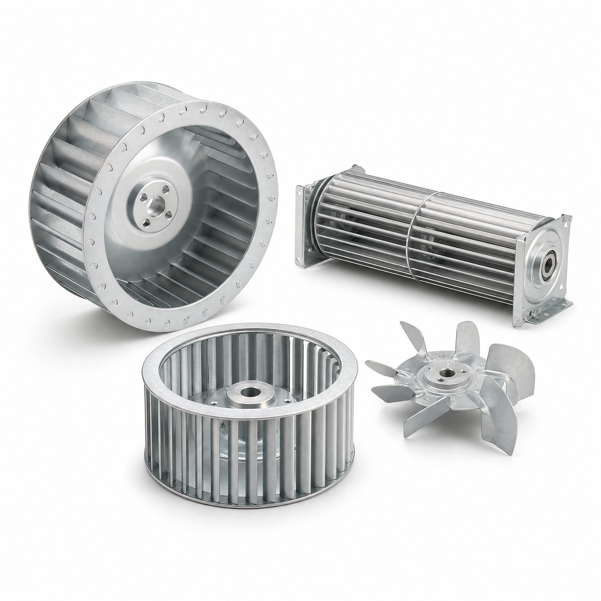 Silver blower wheel families